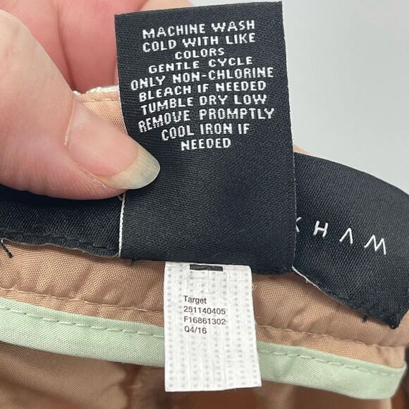 Victoria Beckham For Target Women's Mint Green Lace Shorts Size 24W NWT NEW - Picture 10 of 12